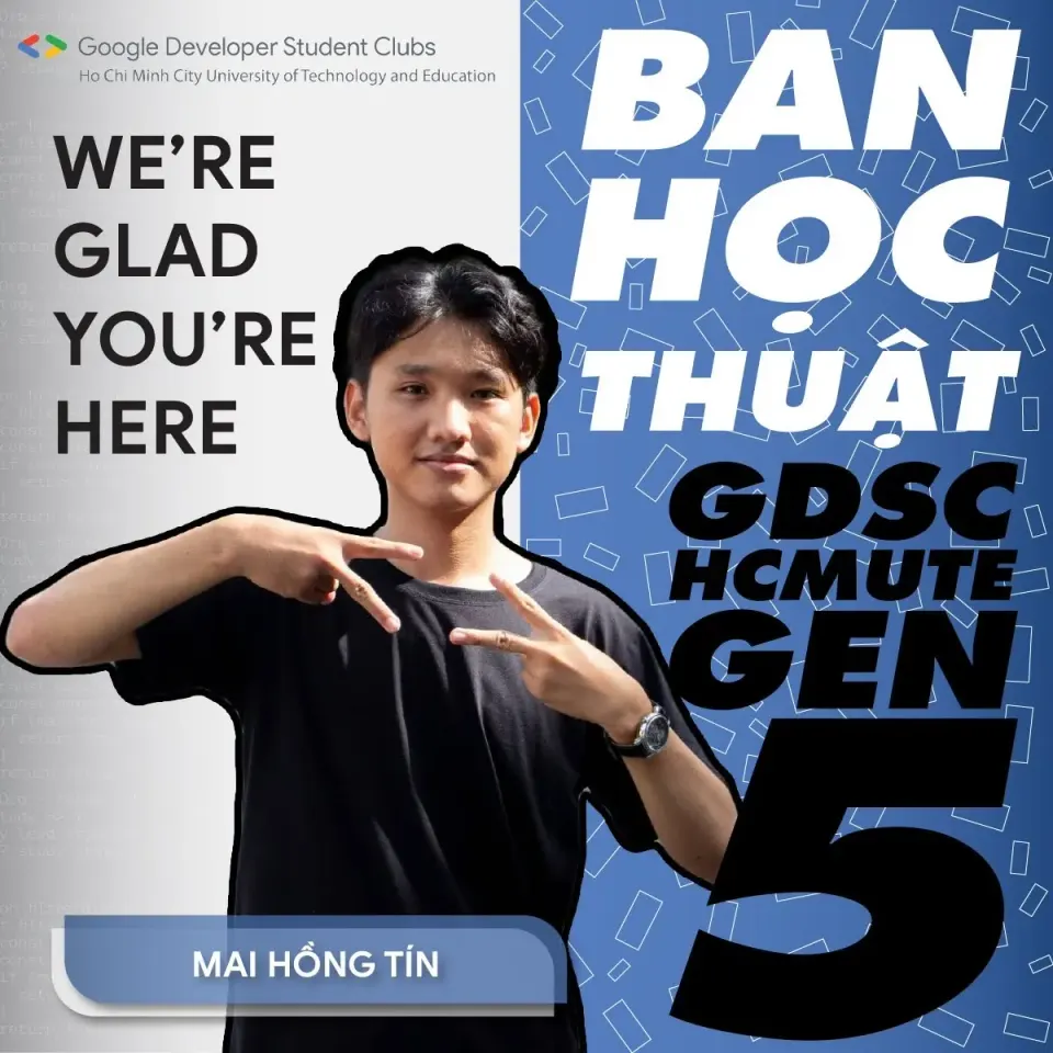 Giới thiệu ban chủ nhiệm năm 2024-2025 | GDSC - HCMUTE