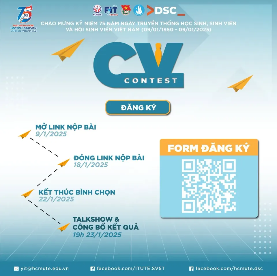 Cuộc thi thiết kế CV “CV contest 2025”: Khai phá tiềm năng - chinh phục tương lai